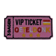 Embleem Oeteldonk Nr. 1377 VIP Ticket Roze