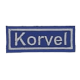 Embleem Nr. 3004 Straatnaambord Korvel