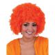 006. Pruik Afro Hippie Oranje