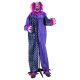 Halloween Clown Paars met Licht, geluid en beweging