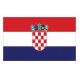 Landen Vlag Kroatië/Croatië (90x150 cm.)