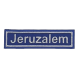 Embleem Nr. 3007 Straatnaambord Jeruzalem