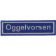 Embleem Nr. 3001 Straatnaambord Oggelvorsen