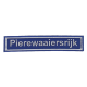 Embleem Nr. 3019 Straatnaambord Pierewaaiersrijk