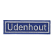 Embleem Nr. 3014 Straatnaambord Udenhout