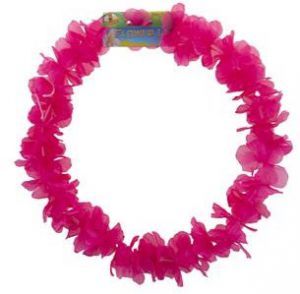 Hawaii krans Roze