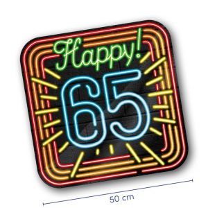 Neon Decoration Signs Happy 65