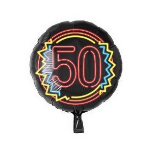 Folieballon Neon 50 jaar