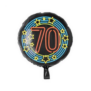 Folieballon Neon 70 jaar