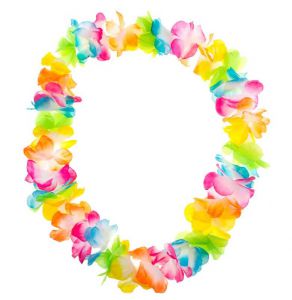 Hawaii Bloemen Krans Multicolor