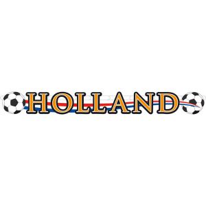 Letterslinger Holland met Voetbal