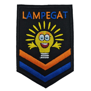 Embleem Lampegat Nr. 5029 Ge ziet ze Vliegen