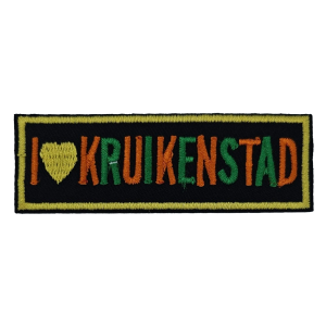 Embleem Kruikenstad Nr. 261 I Love Kruikenstad