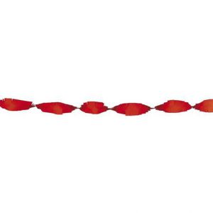 Crepe slinger Rood 24 meter