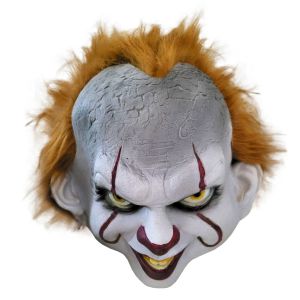 Scary Clown Volledig Hoofdmasker