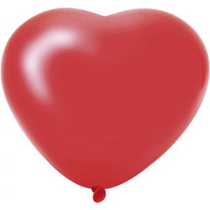 Ballonnen Hart Rood 25 cm