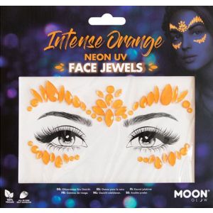 Face & Body Jewel Neon Oranje