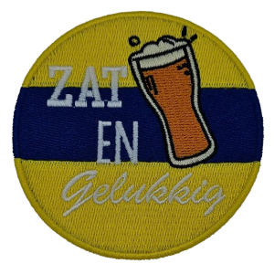 Embleem Ballefruttersgat Nr. 3323 Zat en Gelukkig